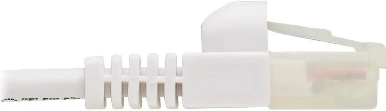 Alt view image 13 of 16 - TRIPP LITE N261AB-S02-WH 2 ft. Cat 6A White Safe-IT Cat6a 10G-Certified Snagless Antibacterial Slim UTP Ethernet Cable (RJ45 M/M), White