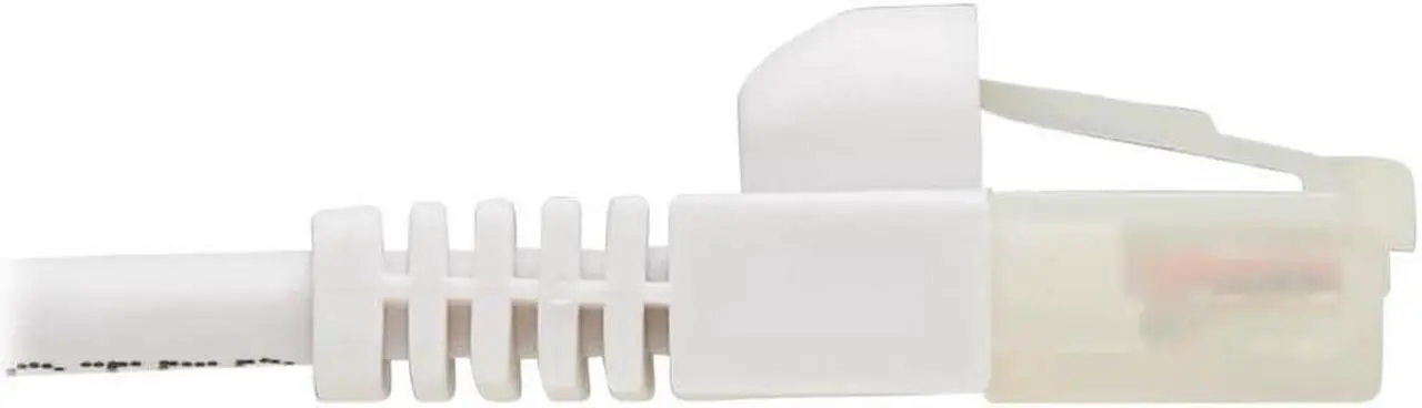 Alt view image 14 of 16 - TRIPP LITE N261AB-S02-WH 2 ft. Cat 6A White Safe-IT Cat6a 10G-Certified Snagless Antibacterial Slim UTP Ethernet Cable (RJ45 M/M), White