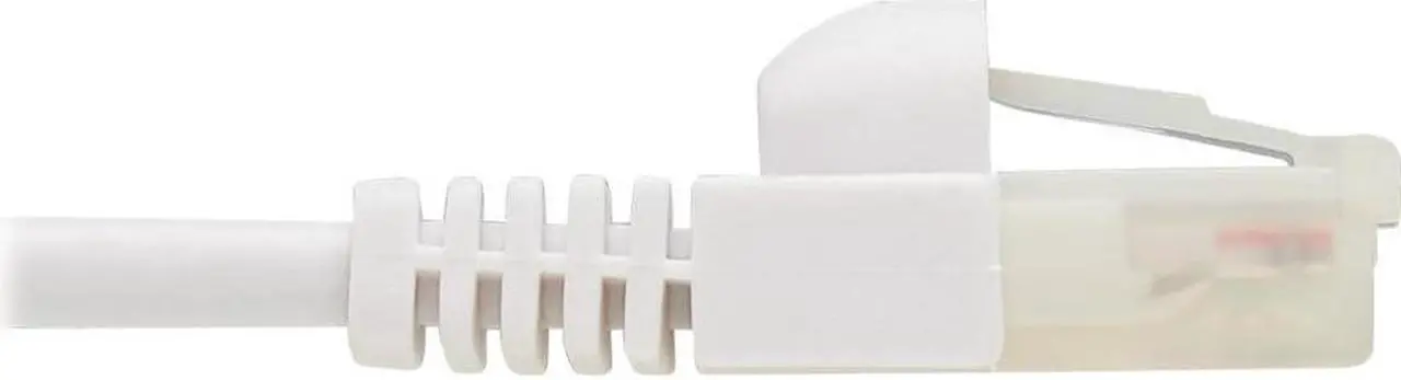 Alt view image 15 of 16 - TRIPP LITE N261AB-S02-WH 2 ft. Cat 6A White Safe-IT Cat6a 10G-Certified Snagless Antibacterial Slim UTP Ethernet Cable (RJ45 M/M), White