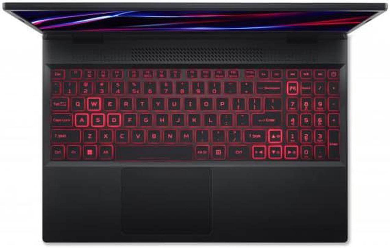 Alt view image 2 of 12 - Acer Nitro 5 - 15.6'' GeForce RTX 4050 Laptop GPU - Intel Core i7-12650H  - 16GB Memory - 512 GB PCIe SSD - Windows 11 Home 64-bit - Gaming Laptop - 144 Hz IPS (AN515-58-73RS )
