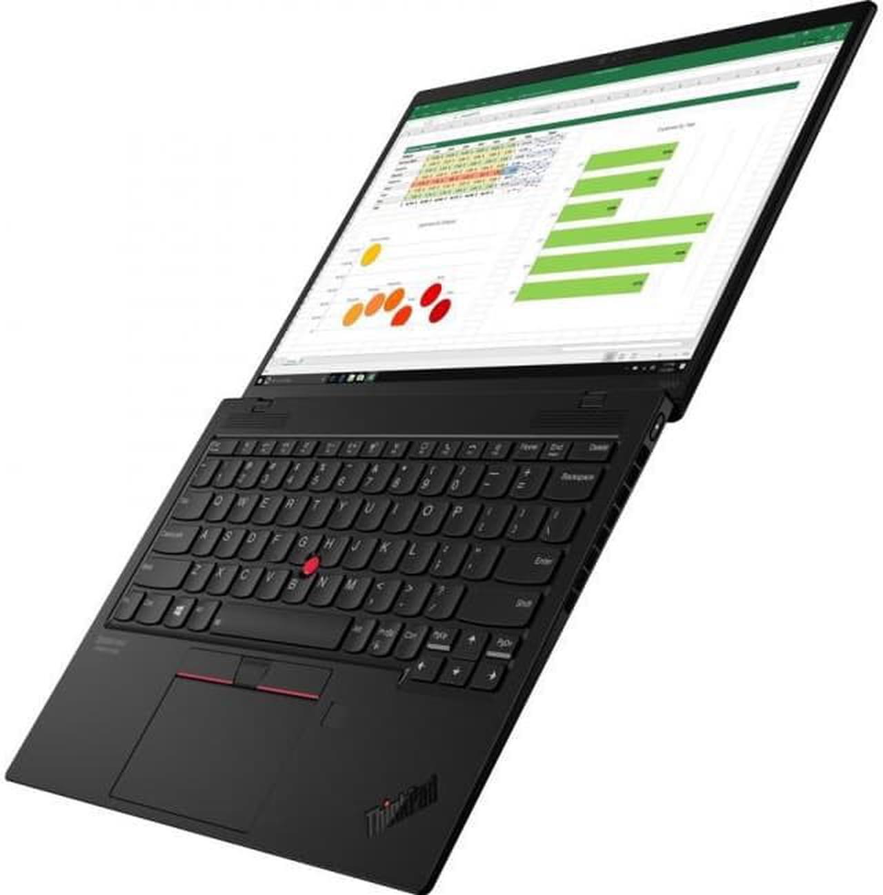 Alt view image 3 of 14 - Lenovo ThinkPad X1 Nano Gen 1 13" Touchscreen Notebook 2K Intel Core i5-1140G7 16GB RAM 512GB SSD Intel Iris Xe Graphics Black
