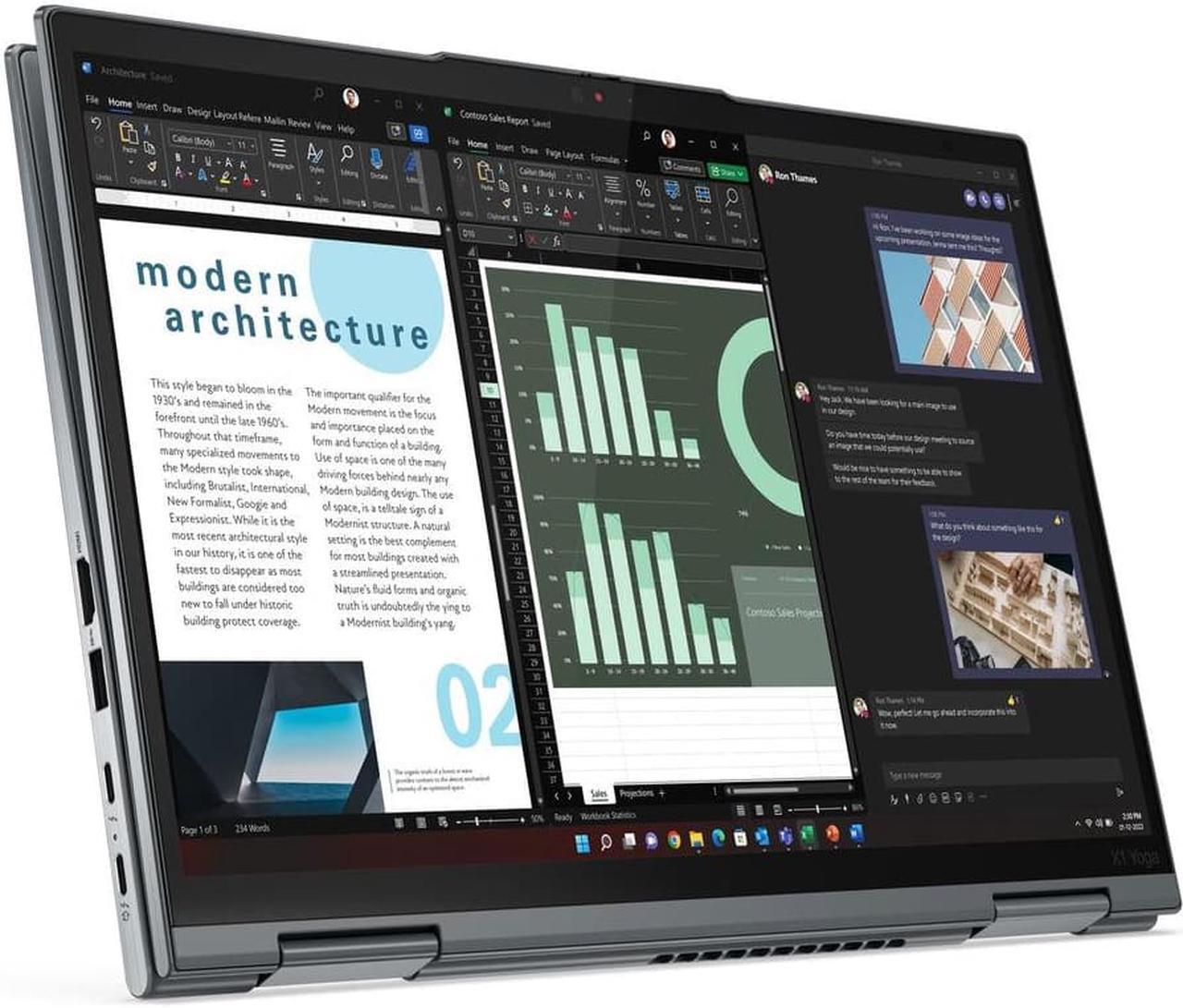 Alt view image 11 of 12 - Lenovo ThinkPad X1 Yoga Gen 8 - 14" - Intel Core i5 - 1335U - Evo - (21HQ001NUS)