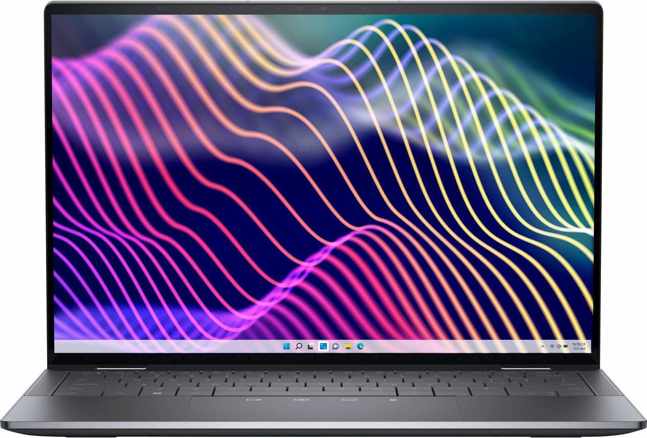 Alt view image 3 of 14 - Dell Latitude 9000 9440 14" Touchscreen Convertible 2 in 1 Notebook - QHD+ - 2560 x 1600 - Intel Core i5 13th Gen i5-1335U Deca-core (10 Core) 1.30 GHz - 16 GB Total RAM - 16 GB On-board Memory -