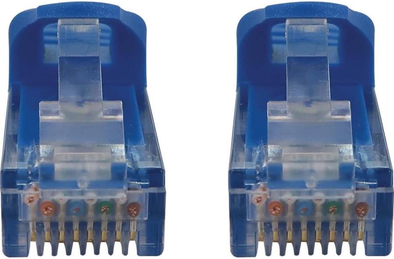 Alt view image 8 of 14 - Tripp Lite Cat6a 10G Snagless Molded UTP Ethernet Cable (RJ45 M/M) N261-050-BL