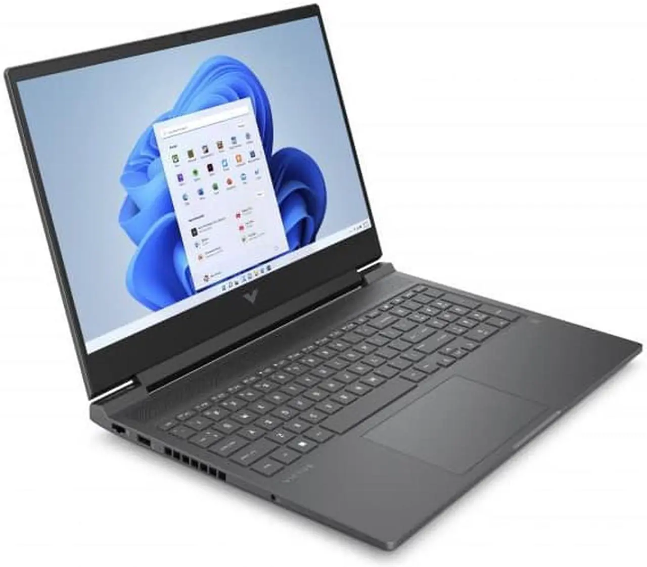 Alt view image 3 of 5 - HP Victus 16" Gaming Laptop QHD 240Hz AMD Ryzen 7-7840HS 16GB RAM 512GB SSD NVIDIA GeForce RTX 4060 8GB Mica Silver - AMD Ryzen 7-7840HS - NVIDIA GeForce 4060 8GB - 240 Hz Refresh Rate, 3ms Respo