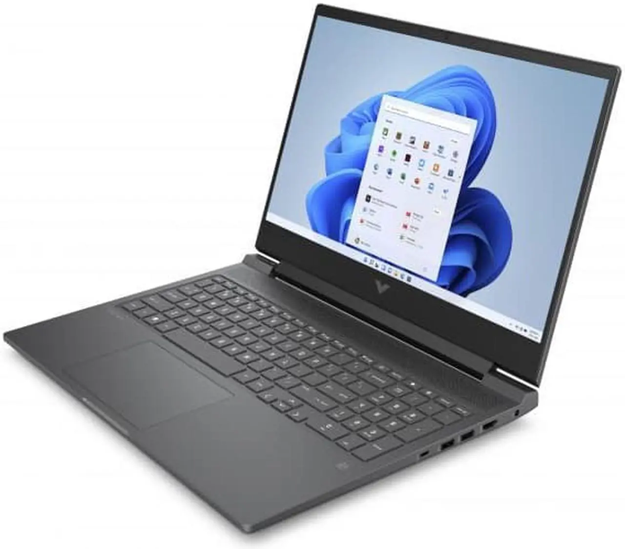 Alt view image 2 of 5 - HP Victus 16" Gaming Laptop QHD 240Hz AMD Ryzen 7-7840HS 16GB RAM 512GB SSD NVIDIA GeForce RTX 4060 8GB Mica Silver - AMD Ryzen 7-7840HS - NVIDIA GeForce 4060 8GB - 240 Hz Refresh Rate, 3ms Respo