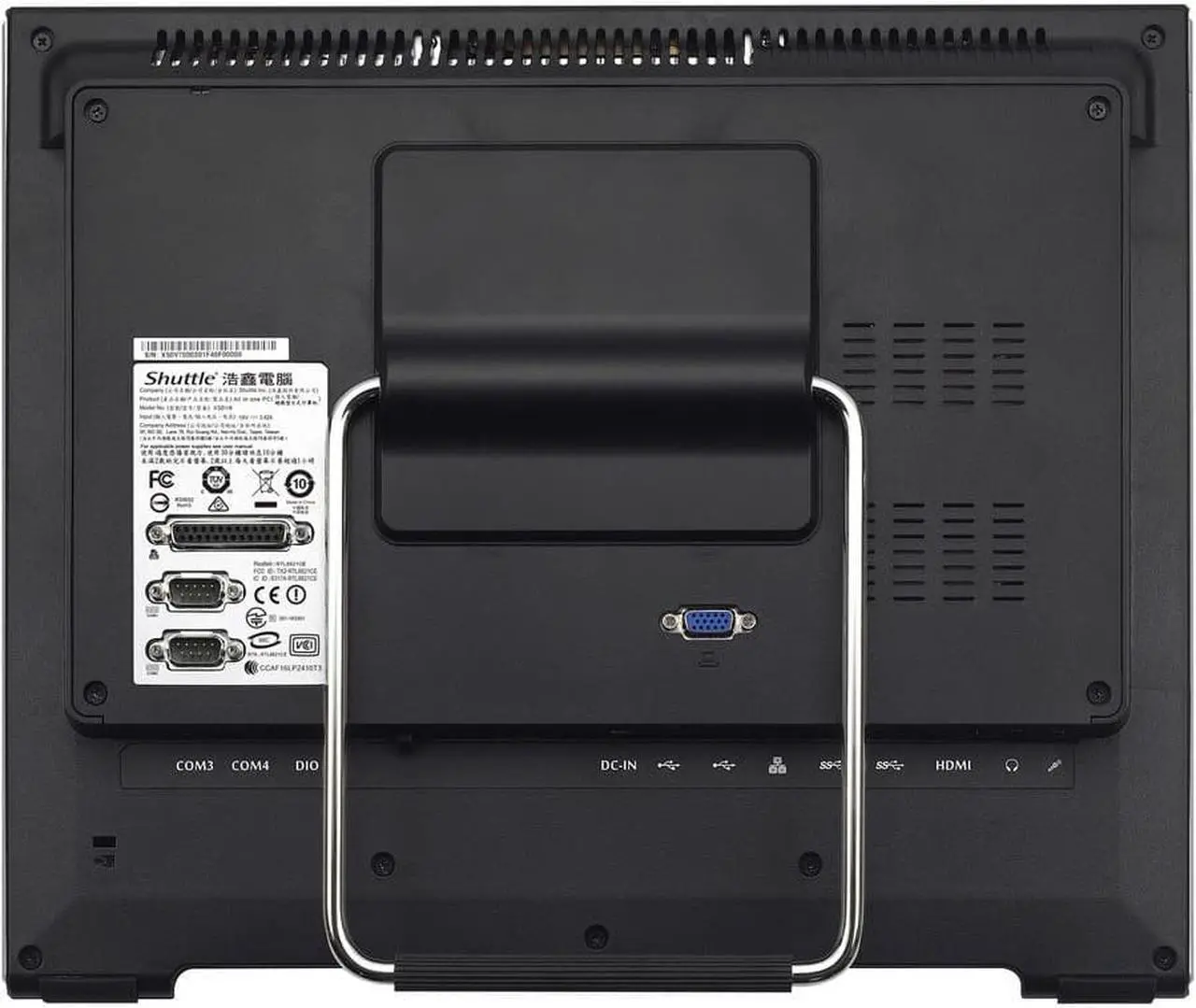 Main image of Shuttle XPC X50V8 Barebone System - Desktop - Socket BGA-1528 - 1 x Processor Support - Intel Celeron 10th Gen 5205U Dual-core (2 Core) - Intel Chip - 15.6" Active Matrix TFT LCD Touchscreen 1366