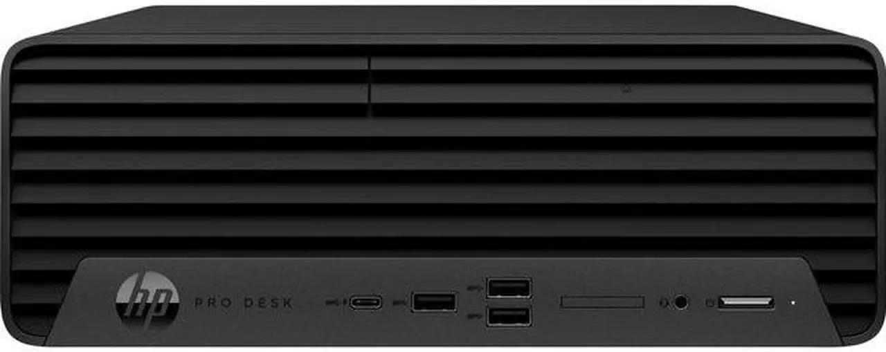Main image of HP Pro SFF 400 G9 Desktop Computer - Intel Core i5 12th Gen i5-12500 Hexa-core (6 Core) 3 GHz - 8 GB RAM DDR4 SDRAM - 256 GB M.2 PCI Express NVMe SSD - Small Form Factor - Intel Q670 Chip - Windows 11