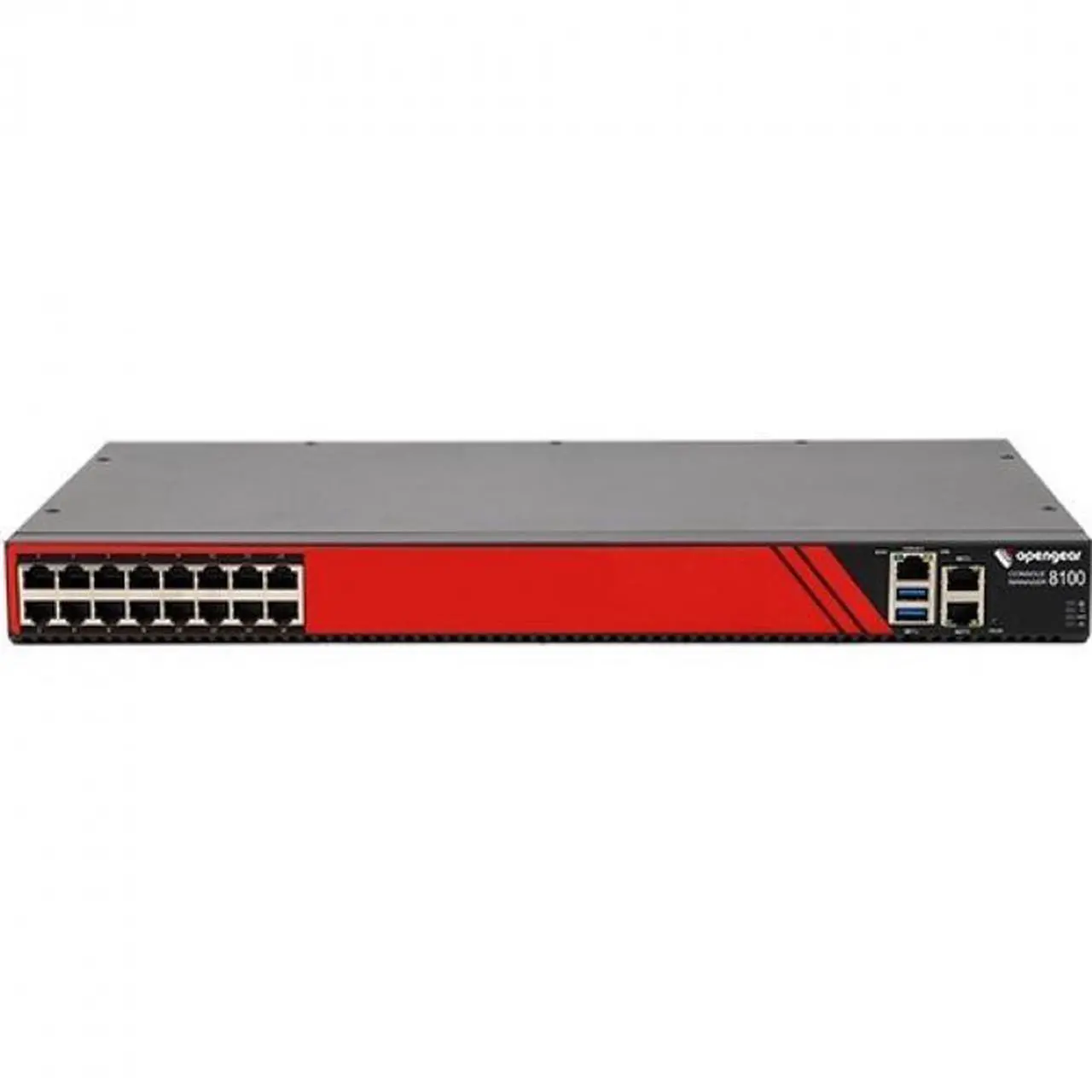 Main image of Opengear CM8100 Console Server - 1.95 GB - DDR4 SDRAM - Twisted Pair - 2 x Network (RJ-45) x USB - 16 x Serial Port - 10/100/1000Base-T - 10 Gigabit Ethernet - Rack-mountable