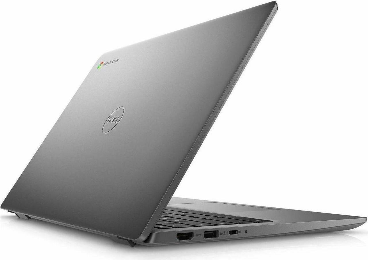 Alt view image 2 of 8 - Dell Latitude 3000 3445 14" Chromebook - Full HD Plus - 1920 x 1200 - AMD Ryzen 3 7320C Quad-core (4 Core) 2.40 GHz - 4 GB Total RAM - 4 GB On-board Memory - 64 GB Flash Memory - AMD Chip - Chrom