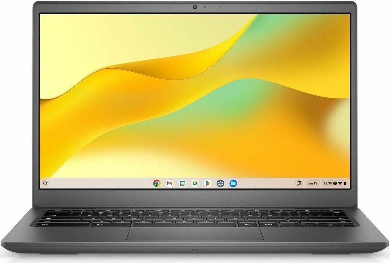 Alt view image 4 of 8 - Dell Latitude 3000 3445 14" Chromebook - Full HD Plus - 1920 x 1200 - AMD Ryzen 3 7320C Quad-core (4 Core) 2.40 GHz - 4 GB Total RAM - 4 GB On-board Memory - 64 GB Flash Memory - AMD Chip - Chrom