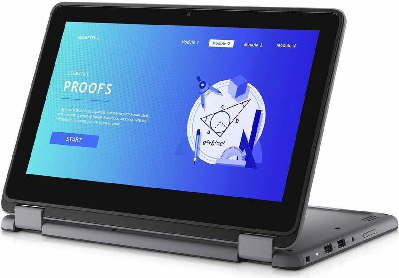 Alt view image 3 of 8 - Dell Latitude 3000 3140 11.6" Touchscreen Convertible 2 In 1 Notebook - Hd -