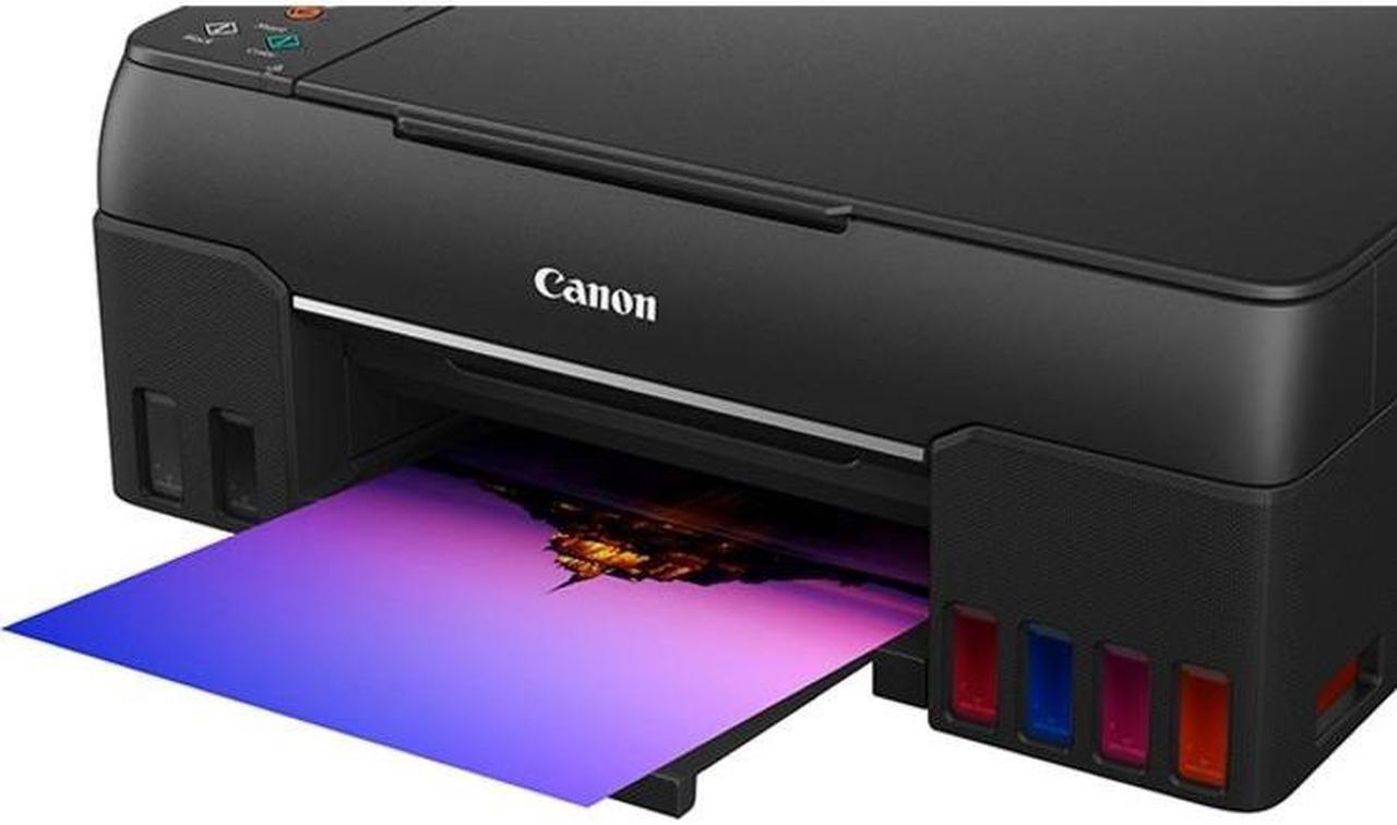 Alt view image 8 of 20 - Canon PIXMA G620 Wireless MegaTank Photo AIO Color Inkjet Printer #4620C002