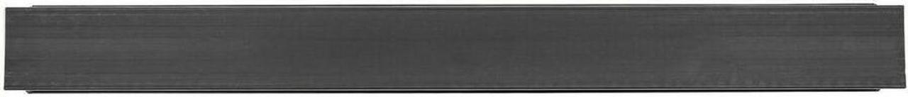 Alt view image 3 of 10 - Vertical Cable Organizer with Finger Ducts - 0U - 3 ft - Duct Panel - Black - 1 - 20U Rack Height - Steel, Plastic