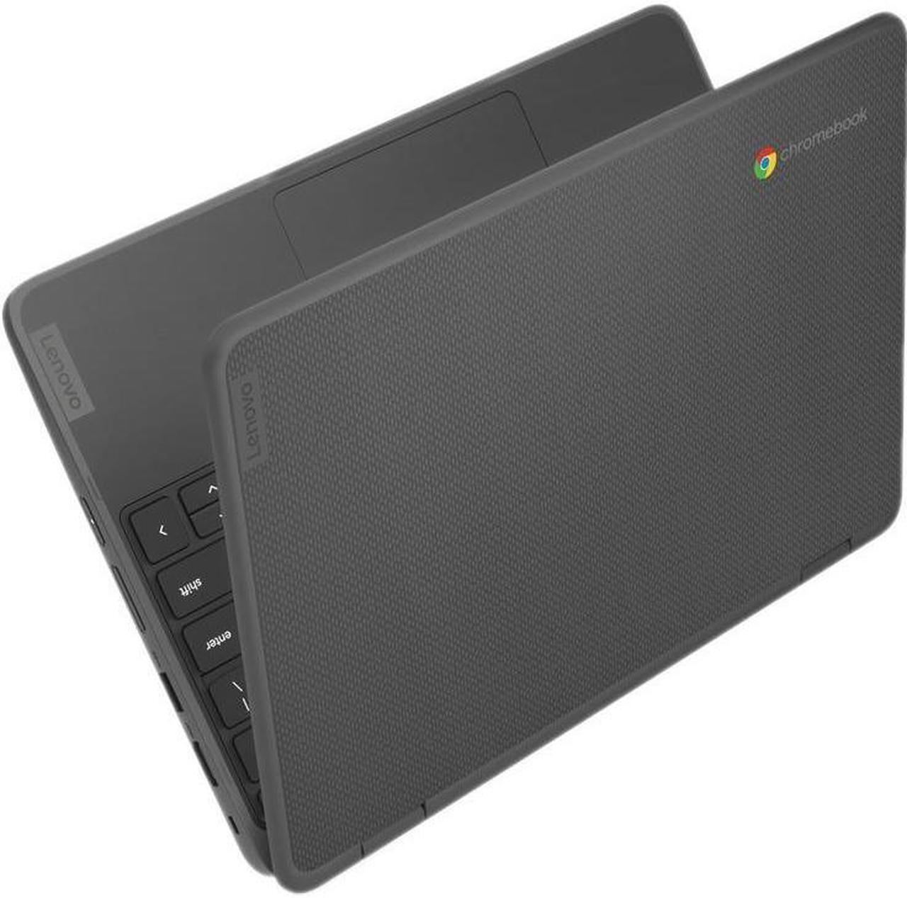 Alt view image 2 of 18 - Lenovo 300e Yoga Chromebook Gen4 11.6" Touchscreen Convertible 2 in 1 Chromebook, MediaTek Kompanio 520, 8GB RAM, 64GB eMMC 5.1, ChromeOS, 82W20004US