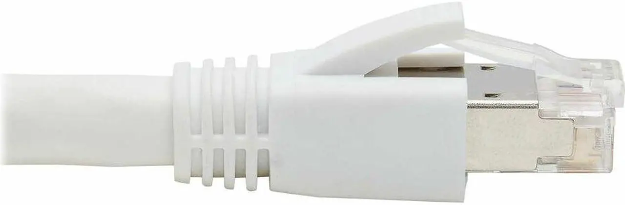 Alt view image 4 of 6 - Eaton Tripp Lite Series Cat8 40G Snagless SSTP Ethernet Cable RJ45 M/M PoE White 6 ft. 1.8 m N272F06WH