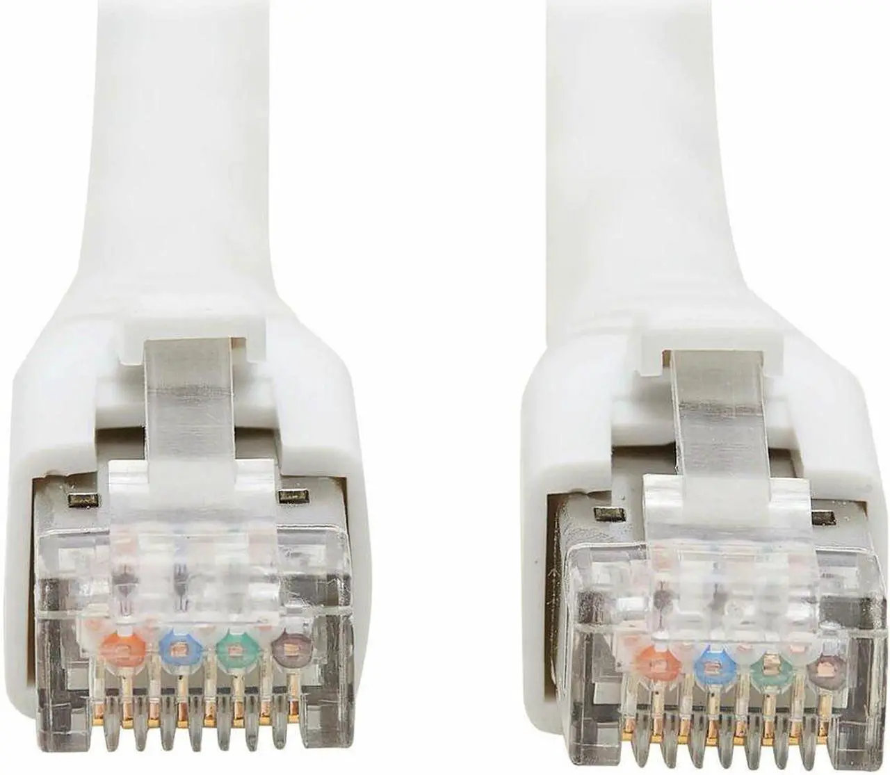 Alt view image 5 of 6 - Eaton Tripp Lite Series Cat8 40G Snagless SSTP Ethernet Cable RJ45 M/M PoE White 6 ft. 1.8 m N272F06WH