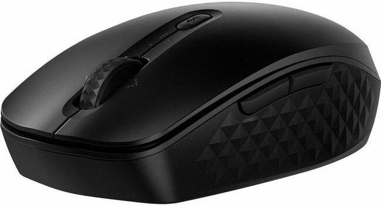 HP 425 Mouse - Wireless - Bluetooth - Black - 4000 dpi - Tilt Wheel - 7 Button(s) - 6 Programmable Button(s)