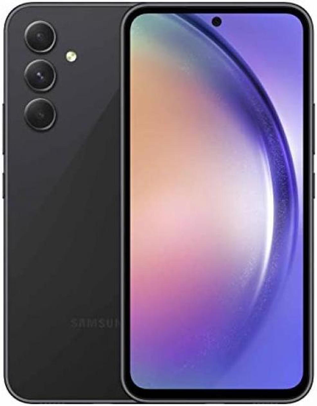 Alt view image 5 of 5 - SAMSUNG Galaxy A54 5G A Series Cell Phone, Factory Unlocked Android Smartphone, 128GB w/ 6.4 Fluid Display Screen, Hi Res Camera, Long Battery Life, Refined Design, US Version, 2023, Awesome Black