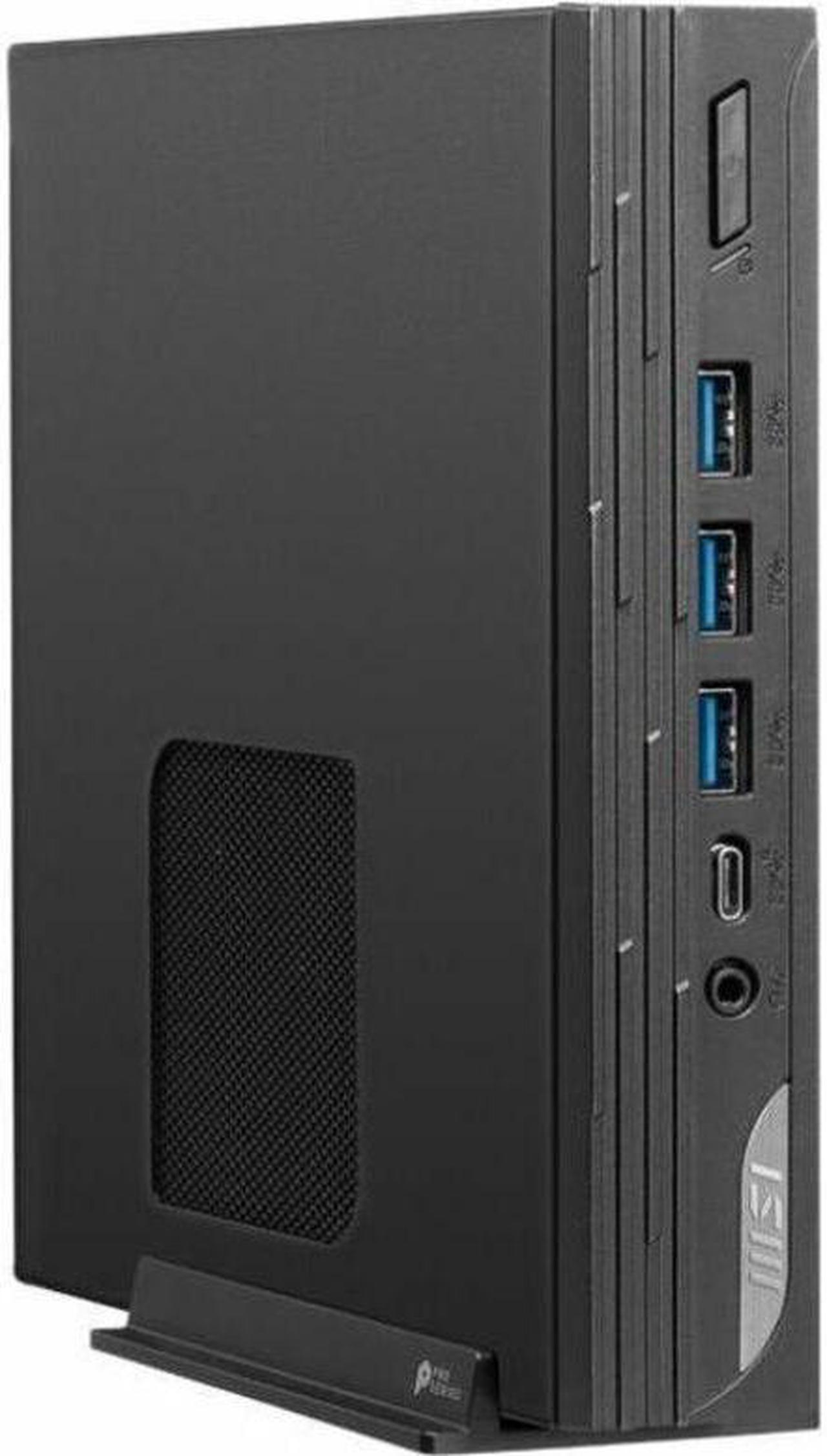 Alt view image 2 of 18 - MSI PRO DP10 13M-021US Barebone System - Intel Core i7 13th Gen i7-1360P - Intel Chip - 64 GB DDR4 SDRAM DDR4-3200/PC4-25600 Maximum RAM Support - 2 Total Memory Slots - Intel Iris Xe Graphics Graphic