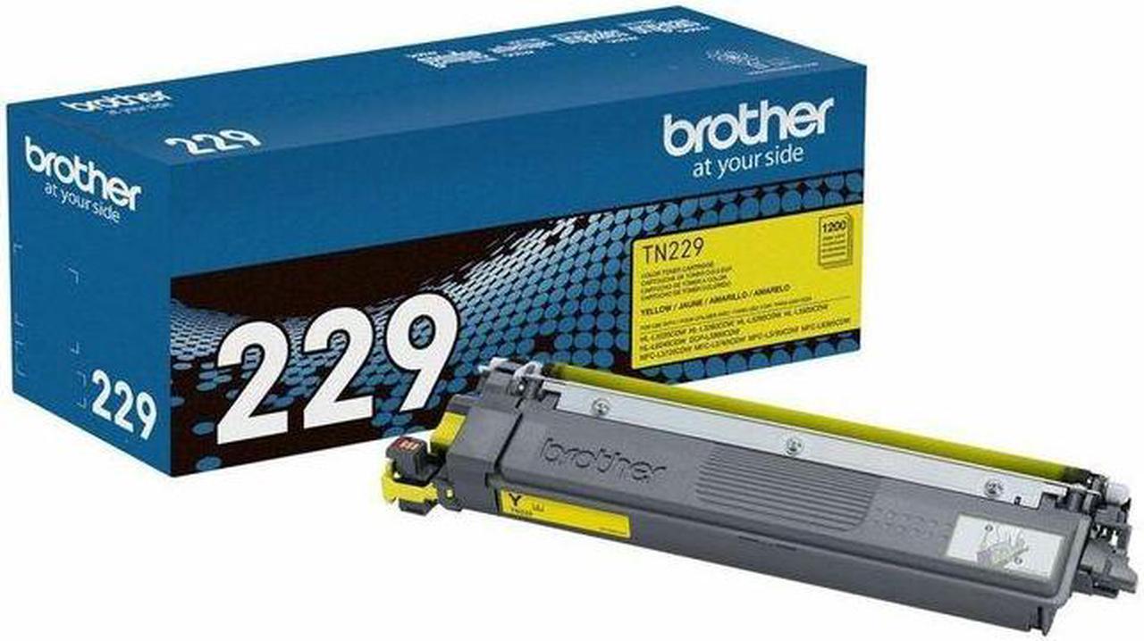 Alt view image 2 of 16 - Brother Genuine TN229Y Standard Yield Yellow Toner Cartridge