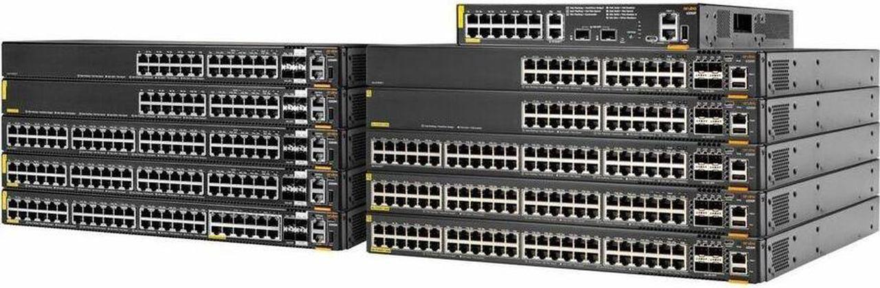 Alt view image 2 of 3 - Aruba 6200F 12G Class4 PoE 2G/2SFP+ 139W TAA Switch - 14 Ports - Manageable - Gigabit Ethernet, 10 Gigabit Ethernet - 10/100/1000Base-T, 10GBase-X - TAA Compliant - 3 Layer Supported - Modular - 2 SFP