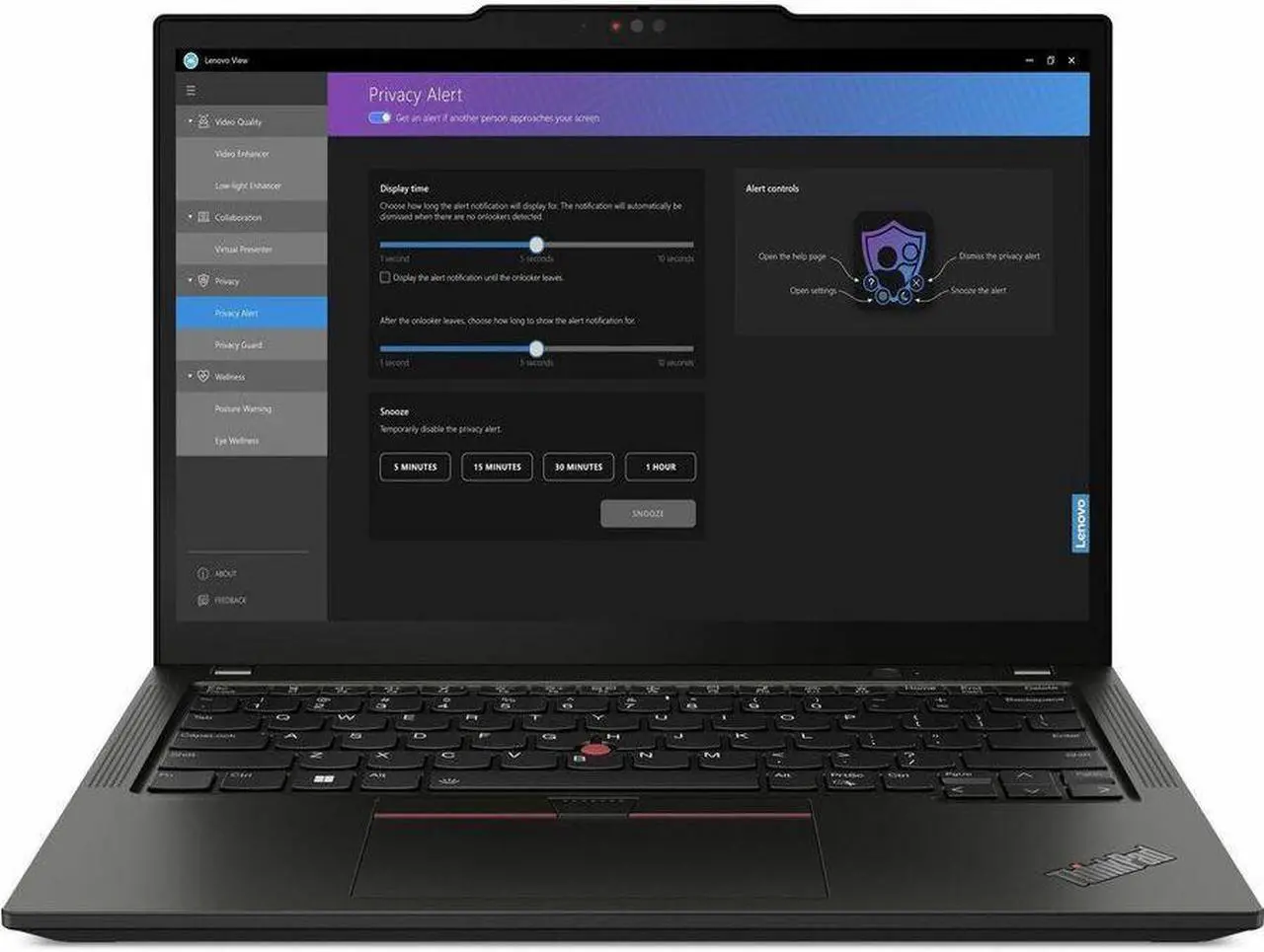 Alt view image 4 of 17 - Lenovo Laptop ThinkPad X13 AMD Gen 4, 13.3" IPS  60Hz,Ryzen 7 PRO 7840U,16GB, AMD Radeon 780M, 512GB SSD,Qualcomm Wifi,Win 11 Pro