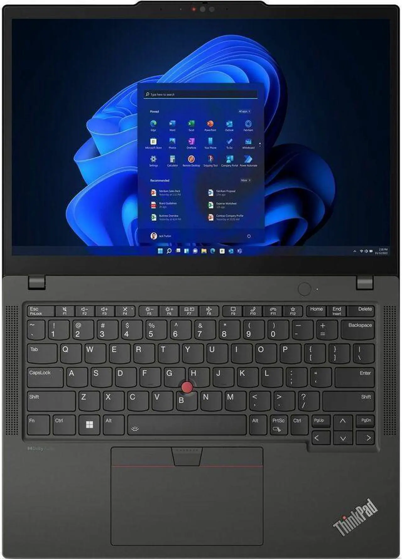 Alt view image 5 of 17 - Lenovo Laptop ThinkPad X13 AMD Gen 4, 13.3" IPS  60Hz,Ryzen 7 PRO 7840U,16GB, AMD Radeon 780M, 512GB SSD,Qualcomm Wifi,Win 11 Pro