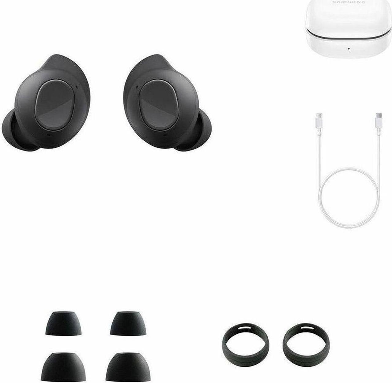 Alt view image 10 of 13 - Samsung Galaxy Buds FE True Wireless Bluetooth Earbuds  SM-R400NZAAXAR - Graphite