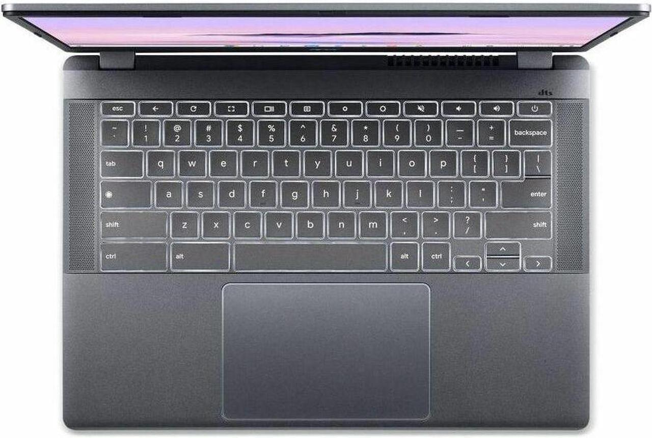 Alt view image 4 of 9 - Acer Chromebook Plus 14" Chromebook - AMD Ryzen 3 7320C Quad-core (4 Core) 2.40 GHz - 8 GB - 256 GB SSD - Iron