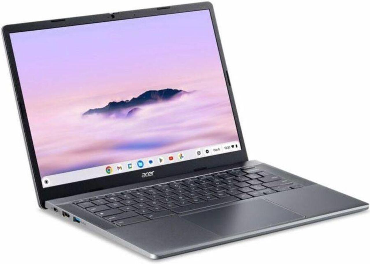 Alt view image 6 of 9 - Acer Chromebook Plus 14" Chromebook - AMD Ryzen 3 7320C Quad-core (4 Core) 2.40 GHz - 8 GB - 256 GB SSD - Iron