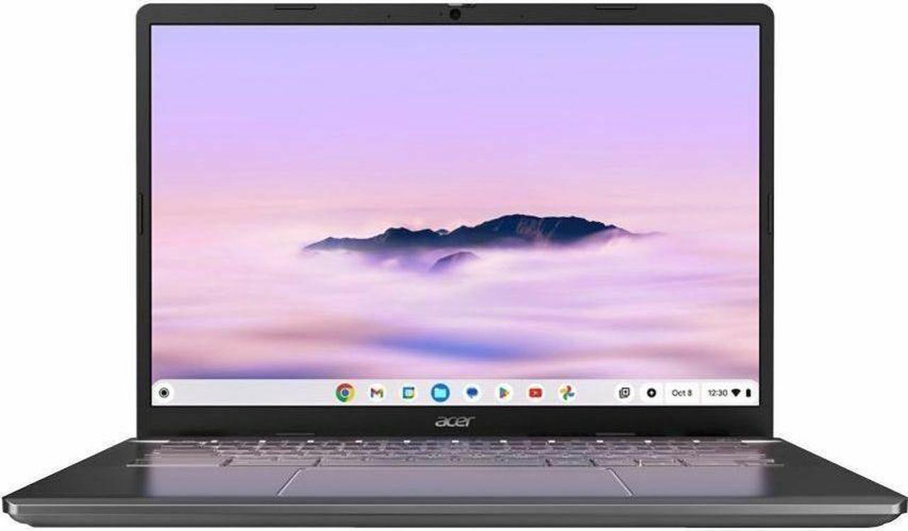 Alt view image 7 of 9 - Acer Chromebook Plus 14" Chromebook - AMD Ryzen 3 7320C Quad-core (4 Core) 2.40 GHz - 8 GB - 256 GB SSD - Iron