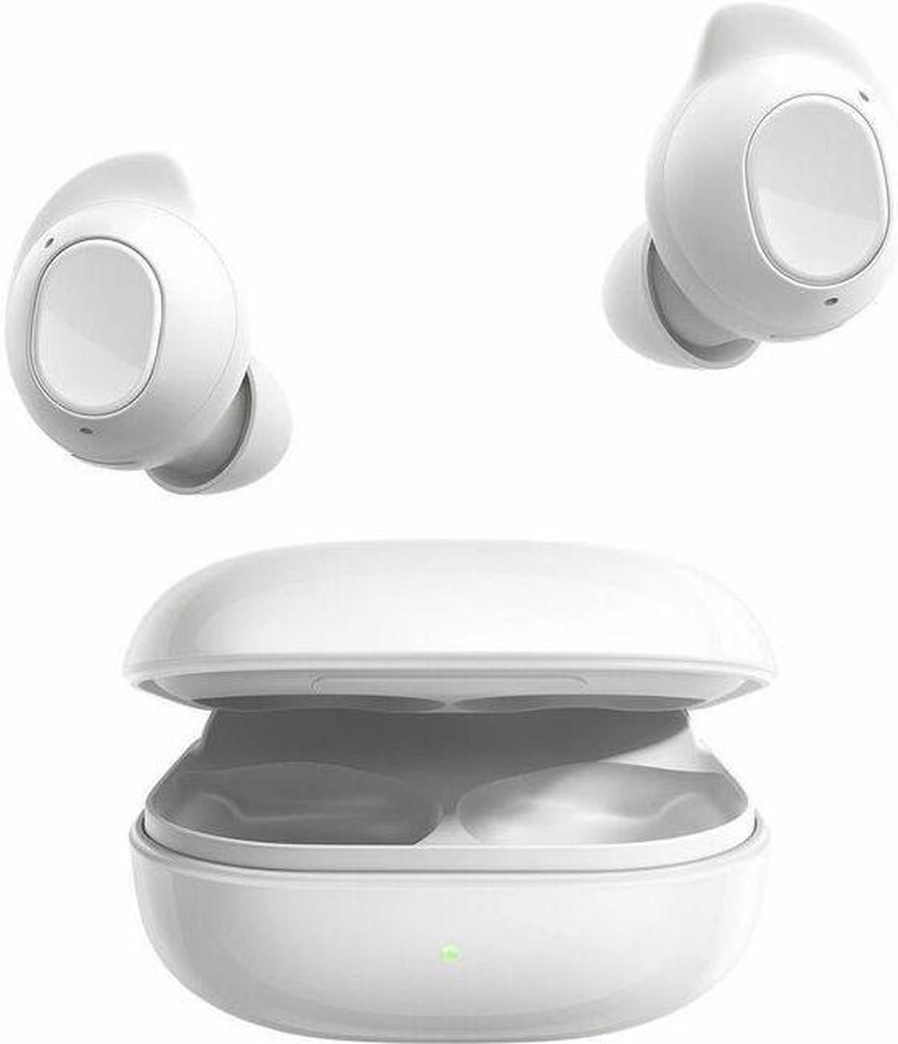 Alt view image 8 of 13 - Samsung Galaxy Buds FE True Wireless Bluetooth Earbuds SM-R400NZWAXAR - White