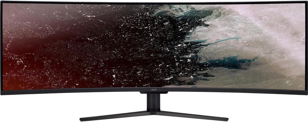 Alt view image 8 of 18 - Acer Nitro EI491CR S 49" 5120x1440 120Hz 4ms Curved Gaming LCD Monitor Black