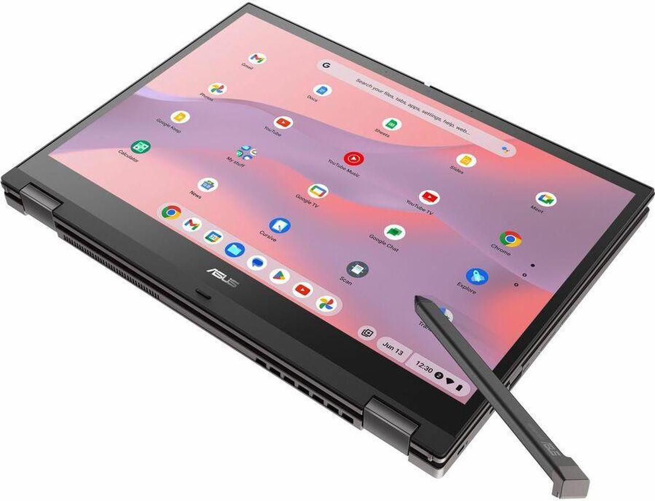 Alt view image 15 of 17 - ASUS Chromebook Vibe CX34 Flip Chromebook Intel Core i5 12th Gen 1235U (1.30GHz) 16 GB Memory 256 GB PCIe SSD 14.0" Touchscreen Chrome OS CX3401FBA-YZ566T-S