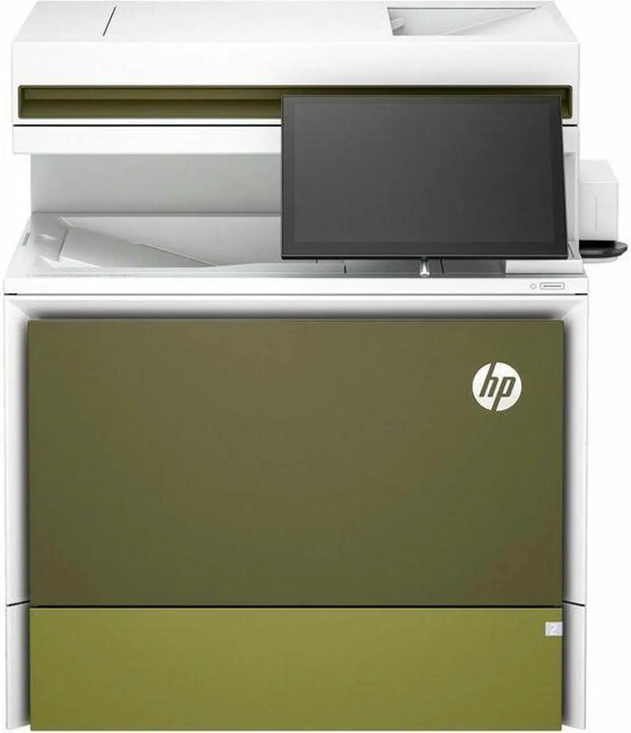 Alt view image 8 of 10 - HP Color LaserJet Enterprise Flow MFP 5800zf Laser Printer, Color Mobile Print,