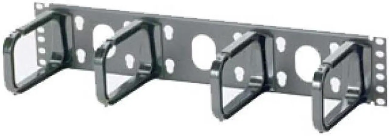 Alt view image 2 of 2 - Panduit - CMPHH2 - PANDUIT Open-Access Horizontal Cable Manager - Black - 1 Pack - 2U Rack Height - 19 Panel Width