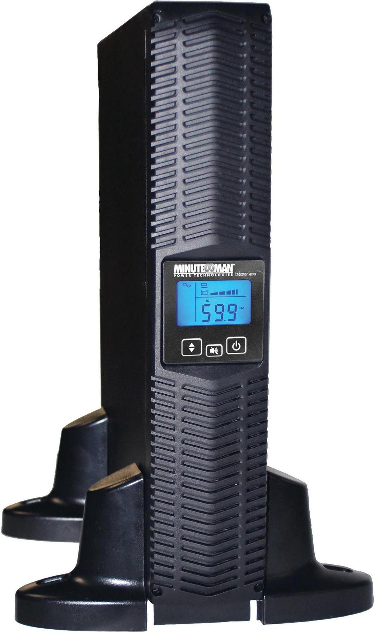 Alt view image 6 of 8 - Minuteman Endeavor ED1500RTXL2UNC 1500VA Tower/Rack/Wall Mountable UPS