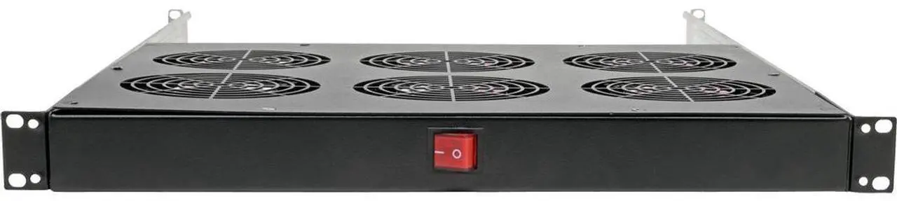 Alt view image 13 of 17 - Tripp Lite Fan Tray for 19in Racks - 6 120V High-Performance Fans - 576 CFM - C14 Inlet - 1URM SRFANTRAY6