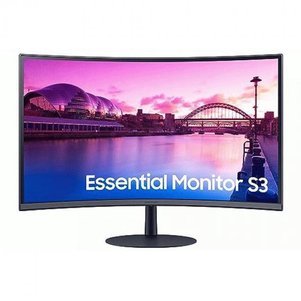 Alt view image 8 of 8 - SAMSUNG 32-Inch S39C Series FHD Curved Gaming Monitor, 75Hz, AMD FreeSync, Game Mode, Advanced Eye Comfort, Frameless Display, Built in Speakers, Slim Metal Stand, LS32C394EANXGO, 2023, Black