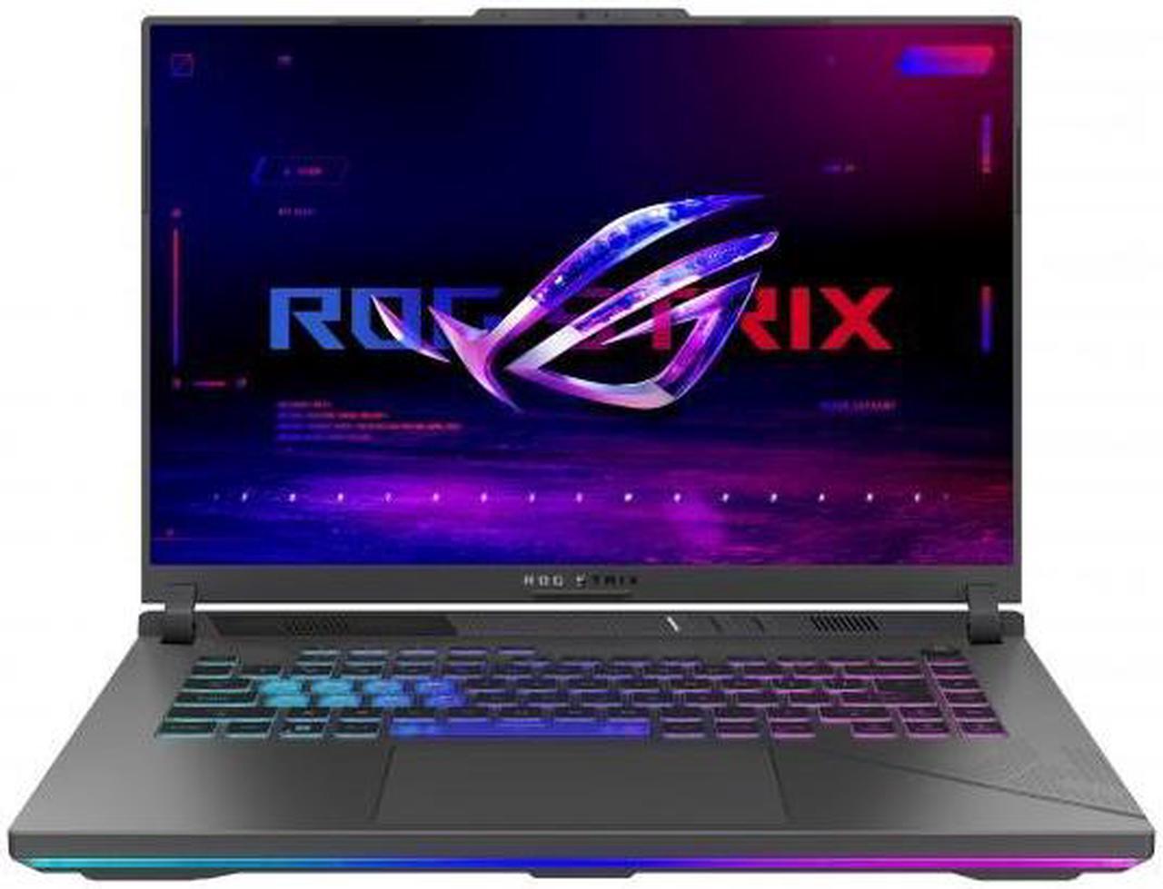 Main image of ASUS ROG Strix G16WQXGA 2560X1600 240Hz Gaming Laptop Intel Core i9-14900HX 32GB DDR5 1TB SSD NVIDIA GeForce RTX 4060 8GB Eclipse Gray