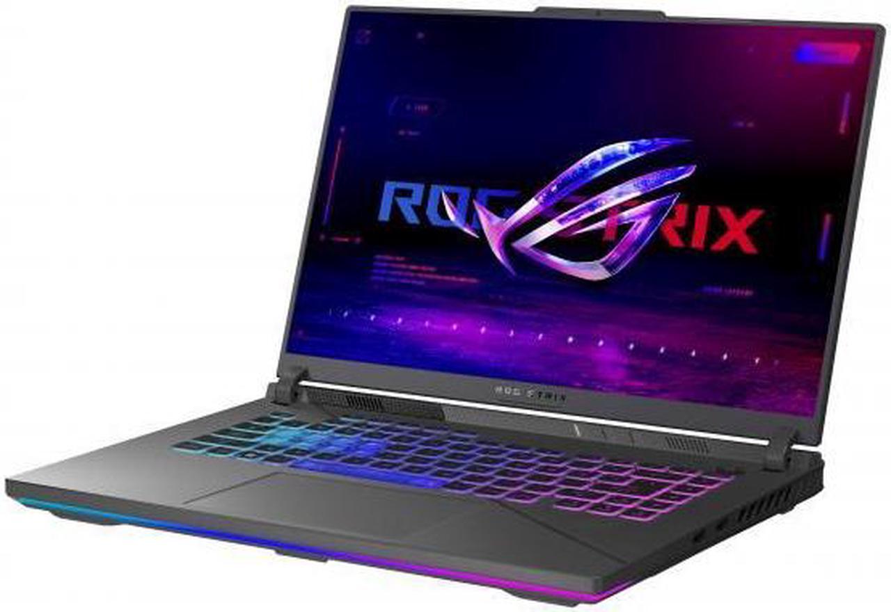 Alt view image 3 of 12 - ASUS ROG Strix G16WQXGA 2560X1600 240Hz Gaming Laptop Intel Core i9-14900HX 32GB DDR5 1TB SSD NVIDIA GeForce RTX 4060 8GB Eclipse Gray