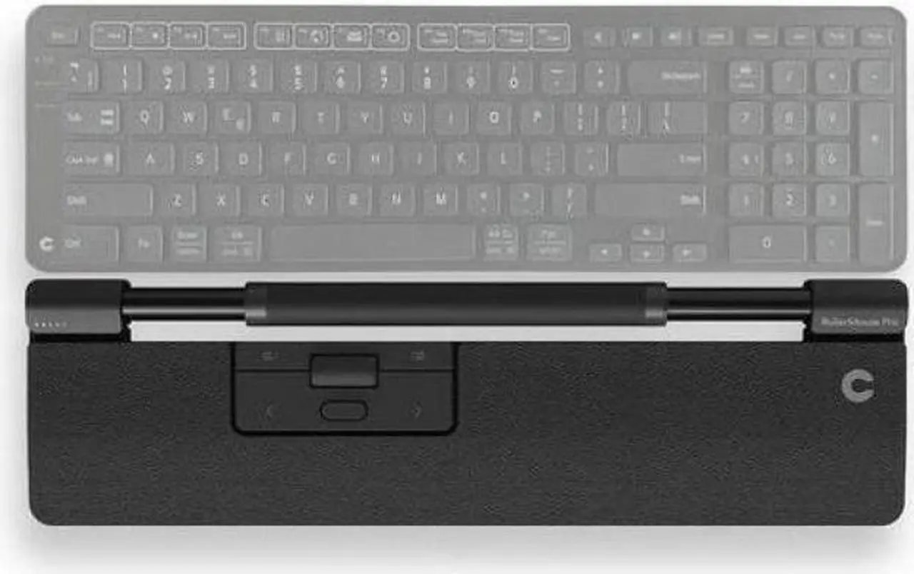 Alt view image 6 of 14 - Contour Design Wireless RollerMouse Pro with Vegan Leather Wrist Rest