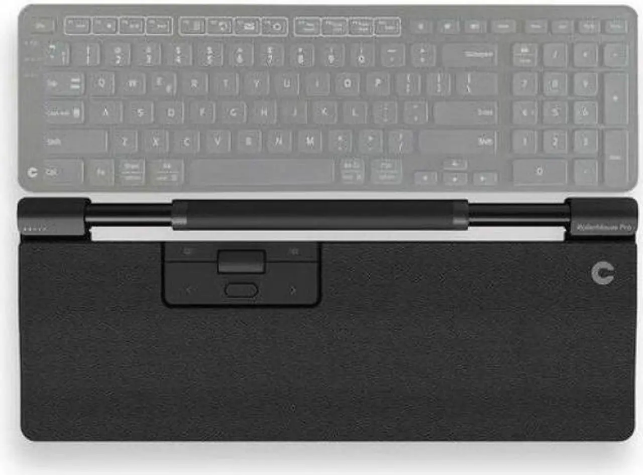 Alt view image 5 of 6 - Contour Design Wired RollerMouse Pro with Vegan Leather Wrist Rest #CDRMPRO20210
