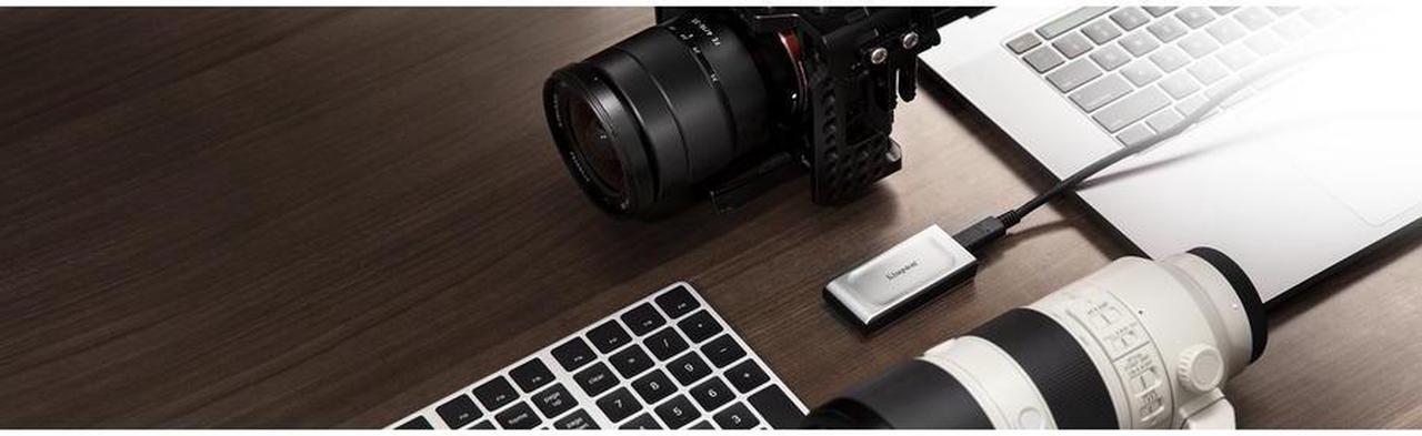 Alt view image 20 of 20 - Kingston XS2000 4TB High Performance Portable SSD with USB-C | Pocket-Sized | USB 3.2 Gen 2x2 | External Solid State Drive | Up to 2000MB/s | SXS2000/4000G