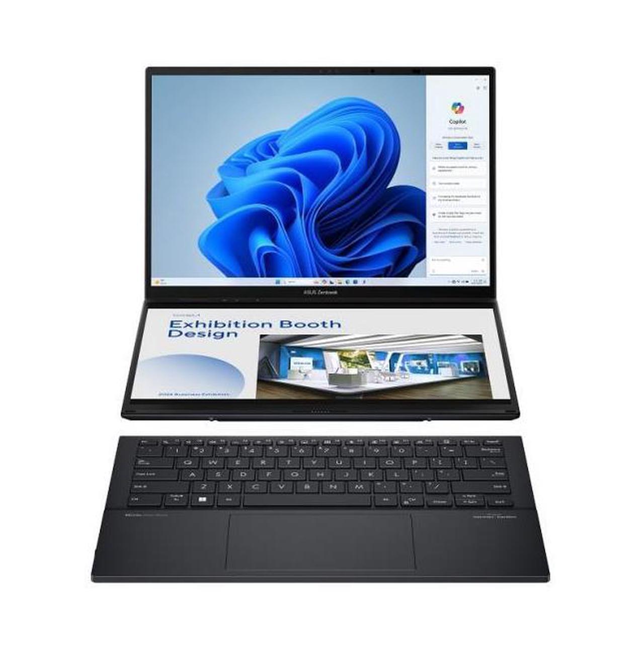 Main image of ASUS ZenBook Duo 14.0" Touchscreen Laptop Ultra 7 155H 16GB RAM 1 TB PCIe SSD Windows 11 Home UX8406MA-DS76T