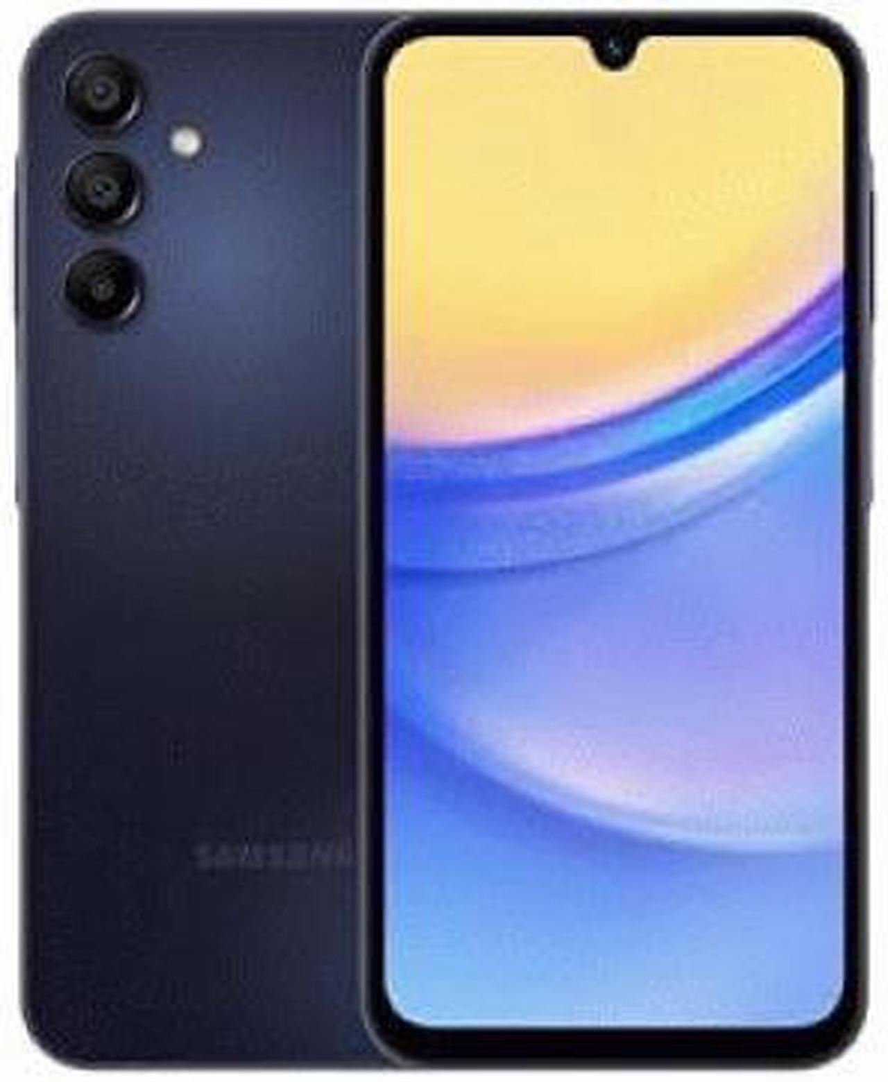 Alt view image 3 of 3 - SAMSUNG Galaxy A15 5G A Series Cell Phone, 128GB Unlocked Android Smartphone, AMOLED Display, Expandable Storage, Knox Security, Super Fast Charging, US Version, 2024, Blue Black