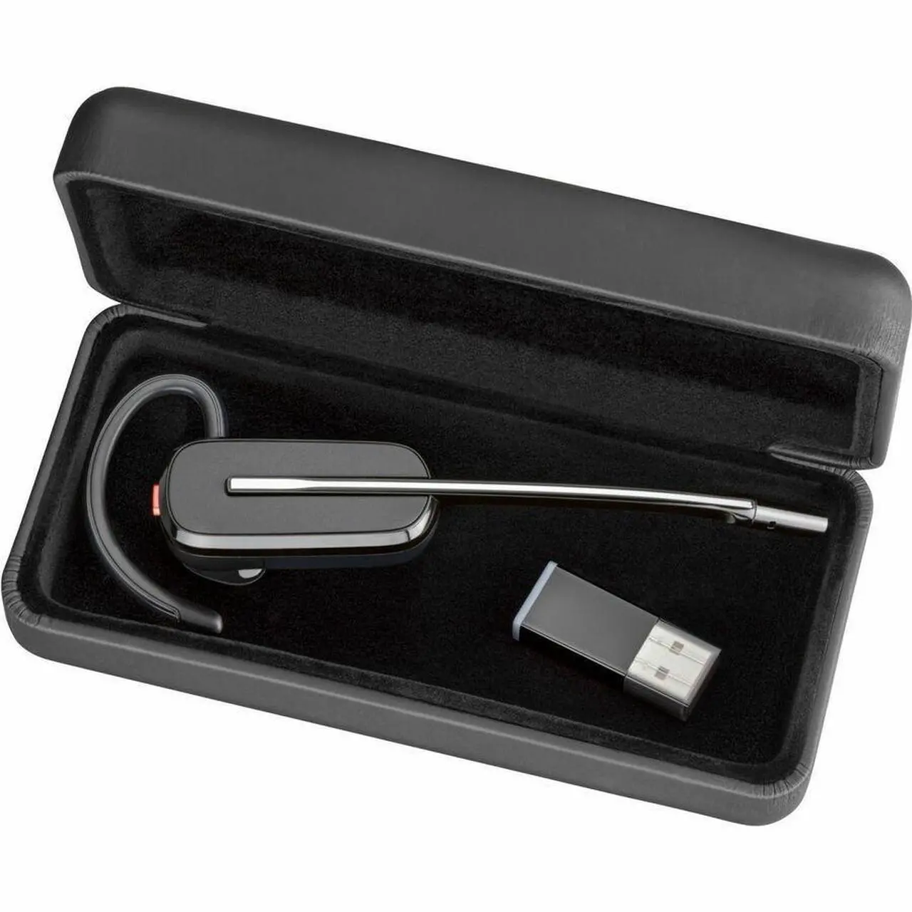 Alt view image 2 of 8 - Poly Savi 8200 Office 8240 Earset - Mono - Wireless - Bluetooth - 590.6 ft - 20 Hz - 20 kHz - Over-the-ear - Monaural - In-ear - Noise Cancelling Microphone - Noise Canceling