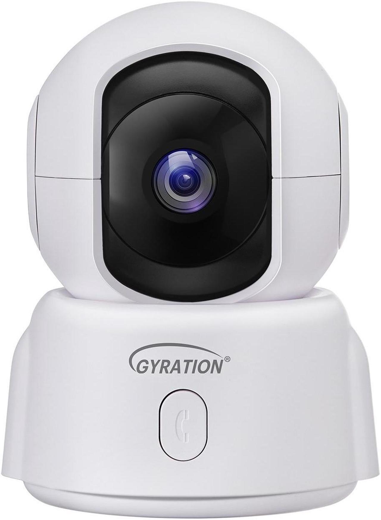 Gyration Cyberview 2000 2MP Smart WiFi Pan/Tilt Camera, White