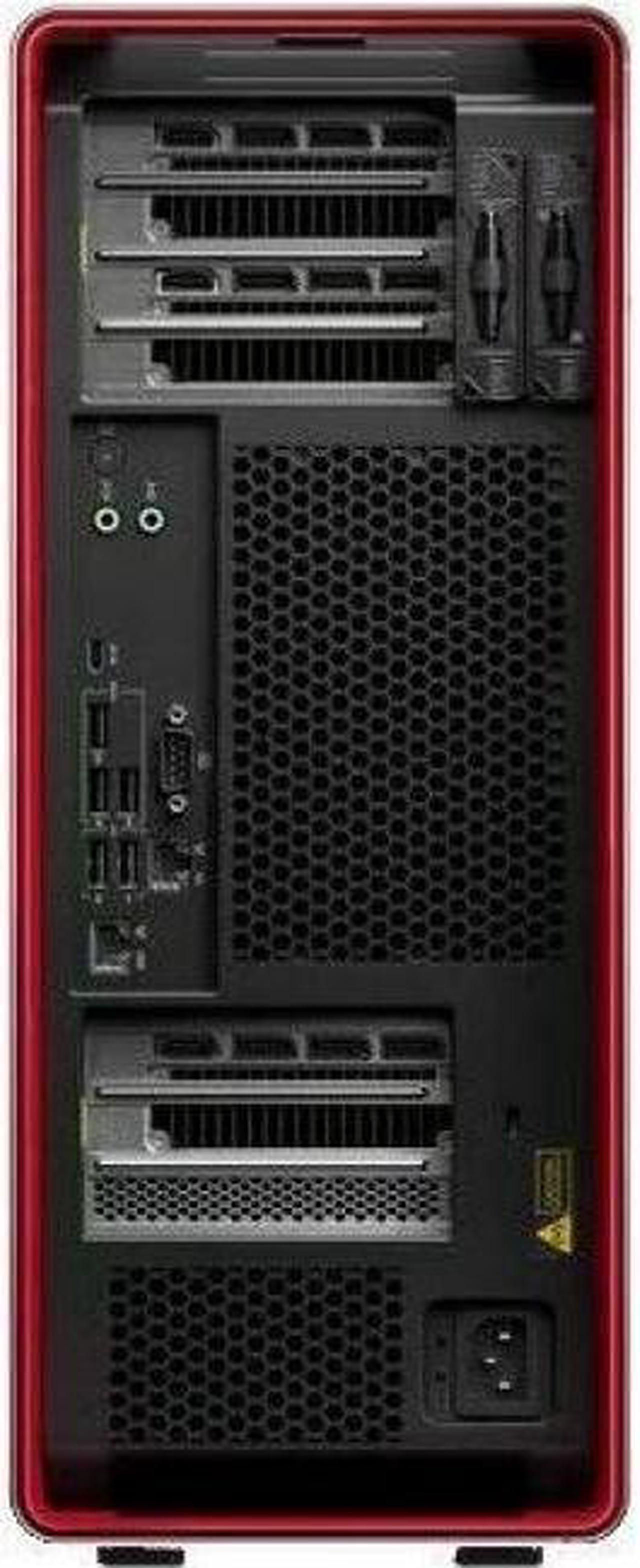 Alt view image 2 of 8 - Lenovo ThinkStation P8 30HH002XUS Workstation - 1 x AMD Ryzen Threadripper PRO Dodeca-core (12 Core) 7945WX 4.70 GHz - 64 GB DDR5 SDRAM RAM - 2 TB SSD - AMD WRX90 Chip - Windows 11 Pro - 1 x NVIDIA T1